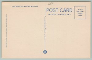 Galveston Texas~United States Post Office~Custom House~1936~Linen Postcard 