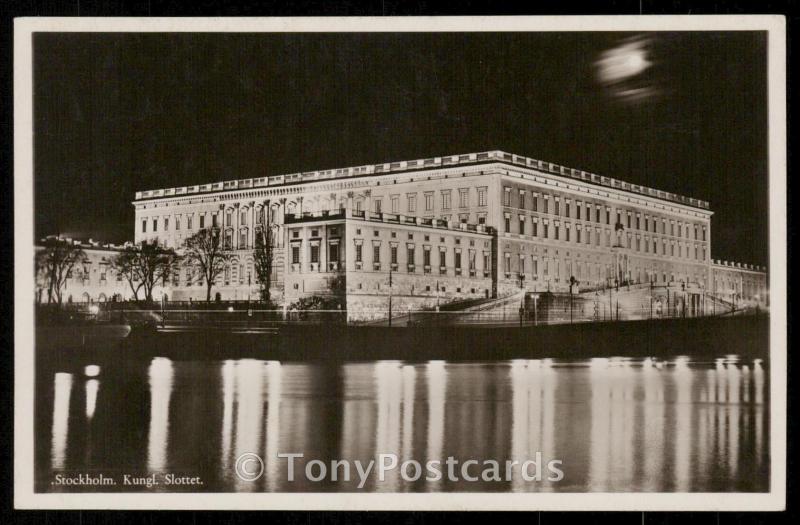 Stockholm. Kungl. Slottet.