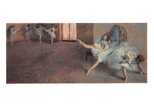 Edgar Degas   Before the Ballet 