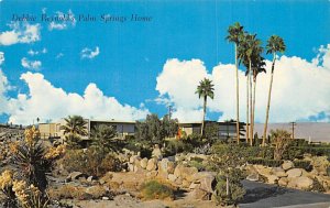 Debbie Reynold's Palm Springs Home Palm Springs CA