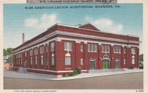 ROANOKE, Virginia, PU-1950; American Legion Auditorium