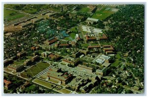 1958 Aerial View Purdue University Campus Lafayette Indiana IN Vintage Postcard