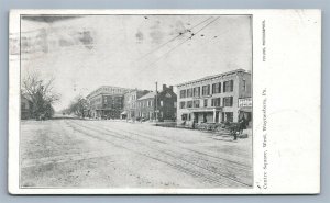 WAYNESBORO PA CENTRE SQUARE ANTIQUE POSTCARD