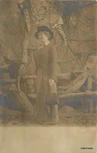 C-1908 Portland Oregon Council Crest Amusement woman Prop Studio 1507