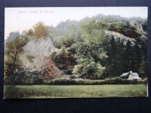 Herefordshire KINGTON Stanner Rocks c1907 Postcard by Evans of Kington