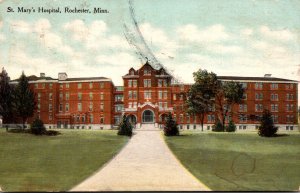 Minnesota Rochester St Mary's Hospital 1910 Curteich