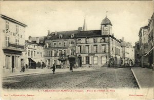 CPA CHARMES-sur-MOSELLE Place de l'Hotel de Ville (151323)