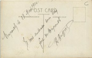 PC CPA LEBANON, BEYROUTH, PORT, Vintage REAL PHOTO Postcard (b23047)