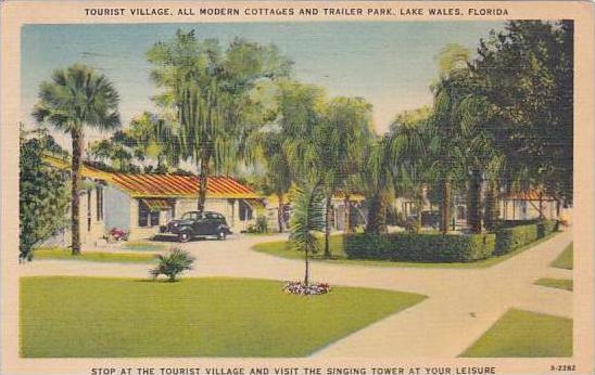 Florida Lake Wales Tourist Village 1940