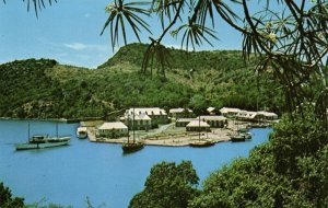 antigua, B.W.I., Historic Nelson's Dockyard at English Harbour, Postcard