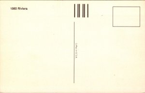 Advertising Postcard 1980 Buick Riviera