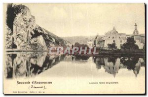 VINTAGE POSTCARD To remember D Anseremme Old stately firm