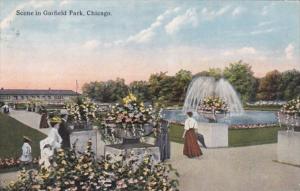 Illinois Chicago Scene In Garfield Park 1916
