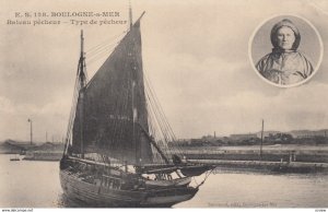 BOULOGNE-s-MER , France , 00-10s ; Bateau pecher