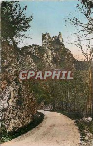 Postcard Modern Vallee Sioul Ruins of Castle Rock Built in the thirteenth cen...