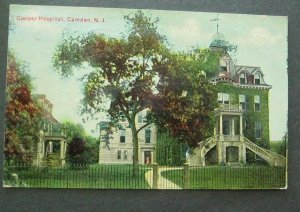 Cooper Hospital Camden NJ 1910 Standard Post Card Pub