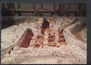 Sussex Postcard - Fishbourne Roman Palace - 3rd Century Hypocaust  T575