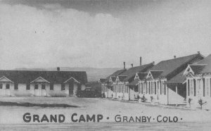 Granby Colorado Grand Camp Vintage Postcard AA79844