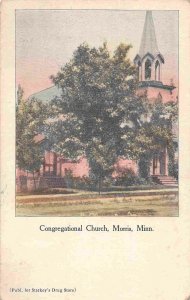 Congregational Church Morris Minnesota 1910c postcard