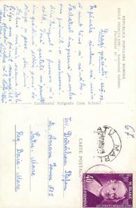 Romania Baile Herculane 1959 postcard, writer W. Blake nice stamp