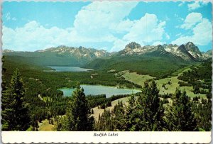 Idaho Sawtooth Recreation Area Little Redfish & Big Redfish Lakes