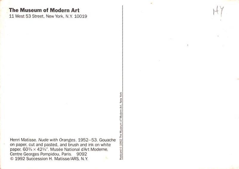 Henri Matisse - Nude