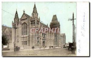 Old Postcard Great Britain Owens College Manchester