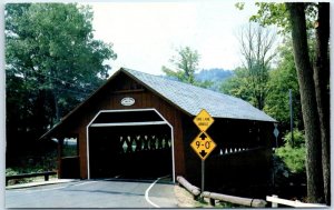 Postcard - Creamery Bridge - Brattleboro, Vermont