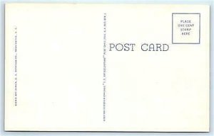  SILVER SPRING, Maryland MD ~ SILVER SPRING ARMORY ca 1940s Linen Postcard