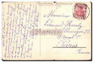 Postcard Old Mulhousen St Josephskirche Mulhouse