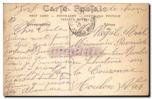 Old Postcard La Turbie General West Coast View