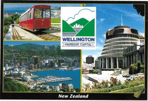 Split View of Wellington Harbour Capitol New Zealand 4 by 6