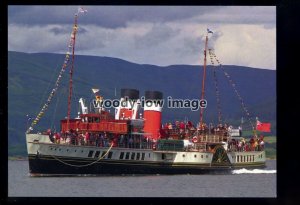 FE3639 - Paddle Steamer - Waverley , built 1946 - postcard