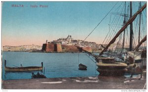 MALTA, 1900-1910's; Isola Point