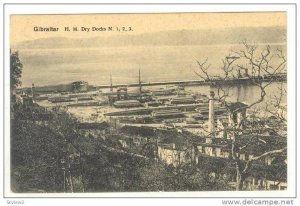 Gibraltar: H.M. Dry Docks n.1,1,3., 00-10s