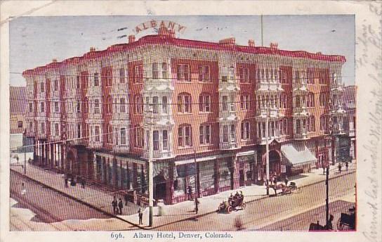 Albany Hotel Denver Colorado 1906