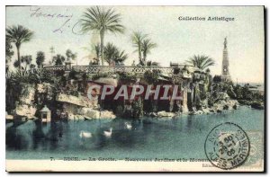 Postcard Old Nice Cave New Jardine and Monument