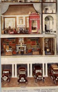 Tuck Queen's Doll House Garage and House