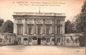 Versailles Petit Trianon Facade Vers Le Pavilion Francis Vintage Postcard