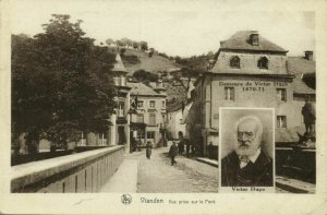 luxemburg, VIANDEN, Vue Prise sur le Pont, Victor Hugo (1920s) Postcard