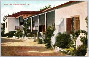 Camulos CA-California, Ramona's Home, Ranch House Along the Pathways, Postcard