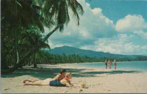 Postcard Luquillo Beach Rio Piedras to Fajardo Puerto Rico