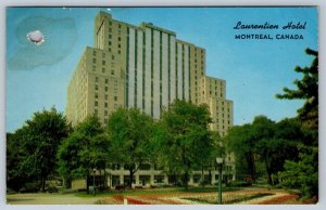 Laurentian Hotel, Montreal, Quebec, Vintage Chrome Postcard