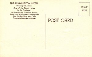 MN - Minneapolis. The Leamington Hotel
