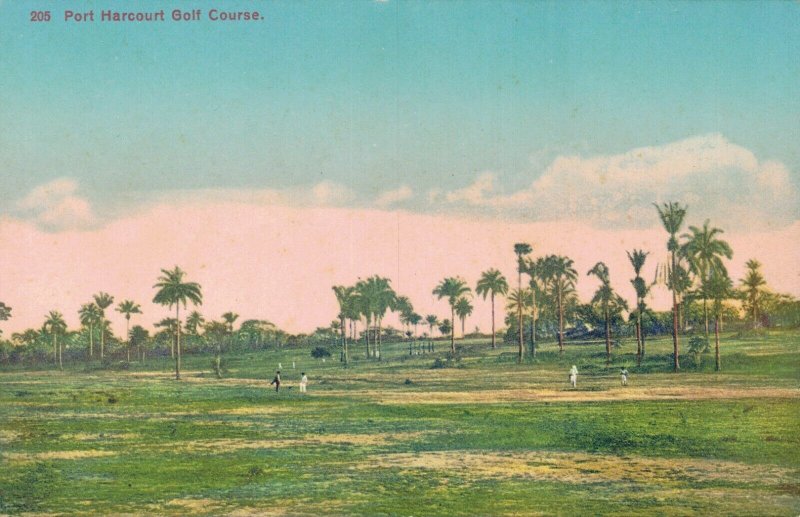 Nigeria Port Harcourt Golf Course VIntage Postcard 06.39 