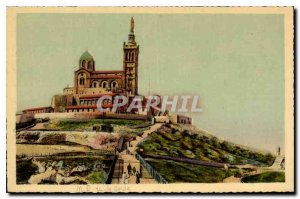 Postcard Old Marseille Notre Dame de la Garde