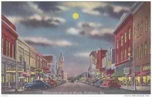 Patterson Street at night , VALDOSTA , Georgia , 30-40s