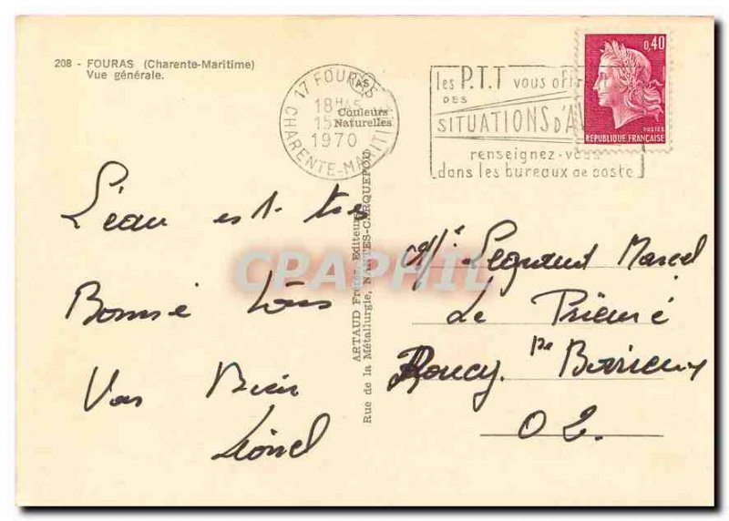 Modern Postcard Fouras (Charente Maritime) General view