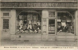 CPA ORLÉANS 46, rue des Carmes Maison MARION (809724)