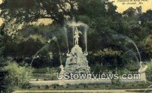 Fountain, Krug Park - St. Joseph, Missouri MO  